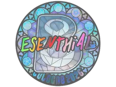 Sticker | esenthial (Holo) | Cologne 2026