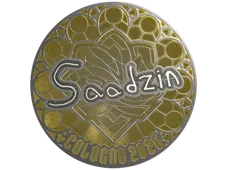 Sticker | saadzin (Foil) | Cologne 2026