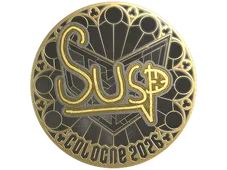 Sticker | susp (Gold) | Cologne 2026