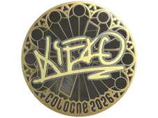 Sticker | xiELO (Gold) | Cologne 2026