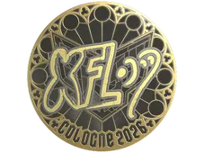 Sticker | xfl0ud (Gold) | Cologne 2026