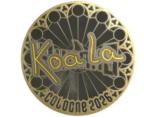 Sticker | koala (Gold) | Cologne 2026