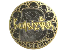Sticker | kensizor (Gold) | Cologne 2026