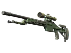 Souvenir SSG 08 | Green Ceramic (Minimal Wear)