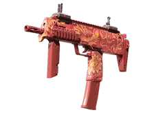 Souvenir MP7 | Coral Paisley (Minimal Wear)