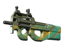 Souvenir P90 | Mustard Gas (Field-Tested)