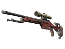 Souvenir SSG 08 | Red Stone (Field-Tested)