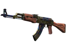 Souvenir AK-47 | Case Hardened (Battle-Scarred)
