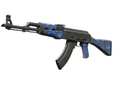 Souvenir AK-47 | Blue Laminate (Minimal Wear)