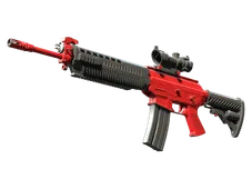 Souvenir SG 553 | Candy Apple (Field-Tested)