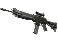 Souvenir SG 553 | Army Sheen (Field-Tested)