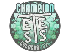 Sticker | TeSeS (Champion) | Cologne 2026