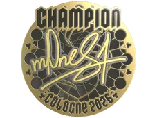 Sticker | m0NESY (Gold, Champion) | Cologne 2026