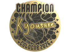 Sticker | kyousuke (Gold, Champion) | Cologne 2026