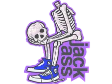 Sticker | Head In Hands (Glitter)