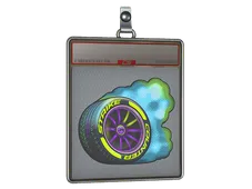 Sticker Slab | Burnout (Lenticular)