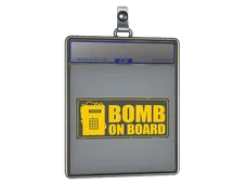 Sticker Slab | Bomb On Board