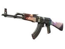 Souvenir AK-47 | Crossfade (Well-Worn)