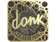 Sticker | donk (Gold, Ranked) | Cologne 2026