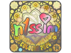 Sticker | n1ssim (Holo, Ranked) | Cologne 2026