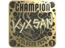 Sticker | kyxsan (Gold, Ranked) | Cologne 2026