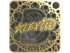 Sticker | alex666 (Gold, Ranked) | Cologne 2026