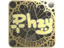 Sticker | phzy (Gold, Ranked) | Cologne 2026
