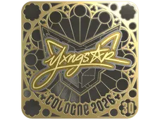 Sticker | yxngstxr (Gold, Ranked) | Cologne 2026