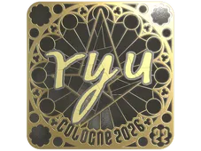 Sticker | ryu (Gold, Ranked) | Cologne 2026