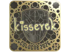 Sticker | kisserek (Gold, Ranked) | Cologne 2026