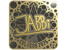 Sticker | jabbi (Gold, Ranked) | Cologne 2026