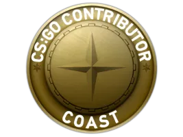 Coast Map Coin