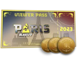 Paris 2023 Viewer Pass + 3 Souvenir Tokens