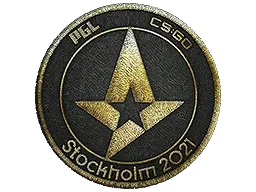 Patch | Astralis (Gold) | Stockholm 2021