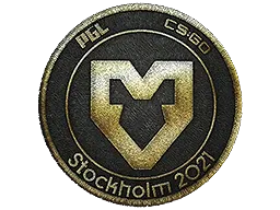 Patch | MOUZ (Gold) | Stockholm 2021