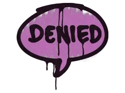 Sealed Graffiti | Denied (Bazooka Pink)