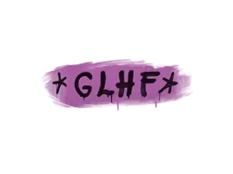 Sealed Graffiti | GLHF (Bazooka Pink)