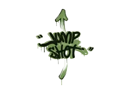 Sealed Graffiti | Jump Shot (Battle Green)