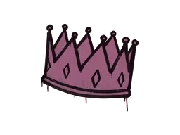 Sealed Graffiti | King Me (Princess Pink)