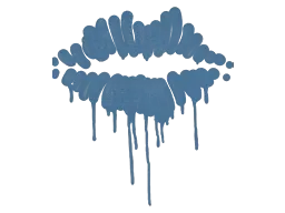 Sealed Graffiti | Kiss (Monarch Blue)