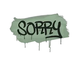 Sealed Graffiti | Sorry (Cash Green)
