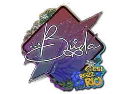 Sticker | BUDA (Glitter) | Rio 2022