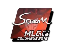 Sticker | ScreaM (Foil) | MLG Columbus 2016