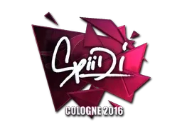 Sticker | Spiidi (Foil) | Cologne 2016