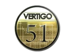 Sticker | Vertigo (Gold)