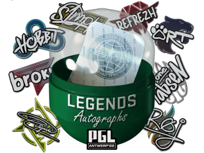Antwerp 2022 Legends Autograph Capsule
