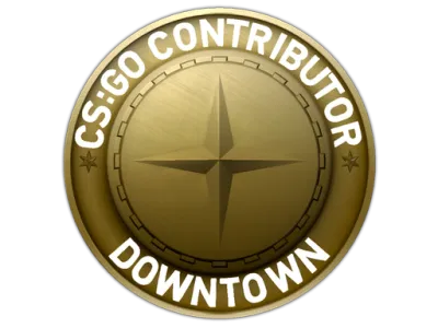 Downtown Map Coin