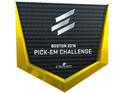 Gold Boston 2018 Pick'Em Trophy