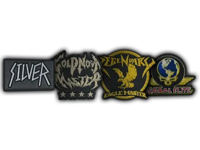 Metal Skill Group Patch Collection