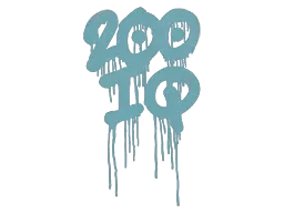 Sealed Graffiti | 200 IQ (Wire Blue)
